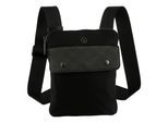 Umhängetasche VALENTINO BAGS "NEMESYS", Mädchen, Gr. B/H/T: 18cm x 23cm x 1cm, nero, Polyester, Taschen Umhängetasche, Mini Bag, Schultertasche mit Reißverschluss, Logo-Print