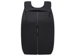 Laptoprucksack SAMSONITE "SECURIPAK 2.0 Backpack 14.1", Gr. B/H/T: 28cm x 41,5cm x 15cm, schwarz, Polyester, unifarben, Rucksäcke Laptoprucksack, Freizeitrucksack Cityrucksack Backpack Schulrucksack Arbeitsrucksack