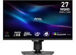 MSI Gaming-Monitor "MAG 274QPF X30MV", Energieeffizienz: F (A-G), schwarz, B:61,31cm H:37,53cm T:6,87cm, Monitore, MSI MAG 274QPFDE X30MV 68,58cm