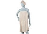 Vossen Frottierset Wellness Dreams, Greige, Textil, 2-teilig, Uni, 80x140 cm, ISO 9001, Fkt, Oeko-Tex® Standard 100, Handmade in Austria, Badtextilien, Handtuch-Sets
