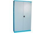 Werkzeugschrank GÜDE "TYP C", blau (blau, grau), B:110cm H:193cm T:38cm, Stahl, Schränke, Werkzeugschrank, B/T/H: 110x38x193 cm, abschließbar