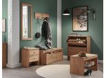 Schuhbank HOME AFFAIRE "Dura Schuhbank incl. Schubladen funktionell und stabil", braun (buche), B:120cm H:45cm T:40cm, Massivholz, Sitzbänke, Schuhbank, Massivholz, Skandinavisches Design, Robust, stabil, FSC zertifiziert
