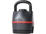 Kettlebell BOWFLEX "SelectTech 840", schwarz (mattschwarz), Hanteln, 18 kg, Kunststoff, Stahl, Kettlebell