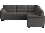Ecksofa SIT & MORE "Montego", grau (mocca), B:255cm H:88cm T:225cm, Sofas, Ecksofa, wahlweise mit Bettfunktion und Schubkasten