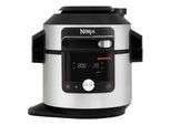 NINJA Multikocher "Foodi MAX 14-in-1 SmartLid Multikocher OL750EU", grau, B:25cm H:36cm T:26cm, Küchenmaschinen, Multikocher