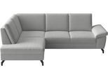Ecksofa SIT & MORE "Chelsea", silber, B:249cm H:89cm T:190cm, 100% Polyester, Sofas, Ecksofa, optional mit Bettfunktion und Bettkasten