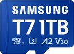 SAMSUNG Speicherkarte "T7", blau, 1000 GB, Speicherkarten, Speicherkarte