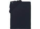 Spannbettlaken CAMP DAVID "CAMP DAVID", marine, L:200cm, Baumwoll-Jersey, Obermaterial: 100% Baumwolle, Bettlaken, Spannbettlaken, gewebtes Label