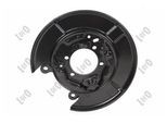 ABAKUS Spritzblech, Bremsscheibe 13107643 Hinterachse links für NISSAN RENAULT