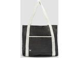 MP Contrast Canvas Tote Bag – Nachtgrau
