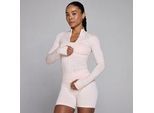 MP Damen Shape Seamless Zip-Through-Jacke - Baby Pink - XL