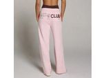 MP Damen Move Club Graphic Lightweight Loopback Straight Leg Joggers - Blush - XS