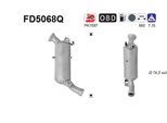 AS Ruß-/Partikelfilter, Abgasanlage Abganlage fd5068q für Mercedes