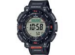 Chronograph CASIO PRO TREK, schwarz, Armbanduhren, Herren, Chronograph, Quarzuhr, Armbanduhr, Herrenuhr, Funk, Solar, Stoppfunktion, Weltzeit