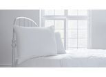Kopfkissen YATAS BEDDING "Anti-Stress Kopfkissen, 40x80 cm", weiß, B:40cm L:80cm, Bezug: 59% Baumwolle, 40% Polyester, 1% Carbon. Füllung: 100% Polyester, Kopfkissen, maximaler Komfort bei minimalem Gewicht