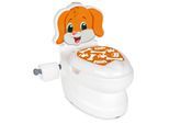 JAMARA Meine kleine Toilette Hund mit Spülsound und Toilettenpapierhalter