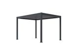 Pergoline elektrische Pergola Alu 3 m x 4 m anthrazit einwandige Lamellen