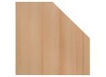 Mid.you , Buchefarben , Holzwerkstoff , 65x2.2x65 cm , Büromöbel, Schreibtische, Schreibtisch-Zubehör