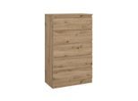 Kommode Mara 5 -Exklusiv- , 77/125/42 cm , 5 Schublade(n)