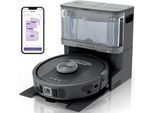 SHARK Saugroboter "mit Wischfunktion PowerDetect NeverTouch Pro 2-in-1 RV2800YEEU", silber (schwarz, silber), B:36,86cm H:48,79cm T:34,01cm, Saugroboter, Saugroboter