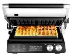 Kontaktgrill GASTROBACK "Gourmet Multigrill BBQ Pro Smart", schwarz, Kontaktgrill_Standgrill_Tischgrill_Teppanyakigrill, Kontaktgrill, Intuitive Bedienung: LCD-Display & Drehregler für volle Kontrolle