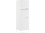 Seitenschrank IMPULS KÜCHEN "Valencia & Tirana", Breite/Höhe: 60/190,7 cm", weiß, B:60cm H:190,7cm T:57,6cm, Dekorfolie, Holzwerkstoff, Schränke, Seitenschrank, vormontiert, mit Drehtüren, mit verstellbarem Fachboden