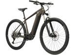 E-Bike KROSS "Level Boost 2.0 29" braun - Shimano Mittelmotor" Gr. 56, braun (braun, schwarz), Elektrofahrräder, 56cm, 29 Zoll (73,66cm), E-Bike, SHIMANO 36 V/250 W, Mittelmotor EP800