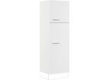 Seitenschrank IMPULS KÜCHEN "Valencia & Tirana", Breite/Höhe: 60/190,7 cm", weiß, B:60cm H:190,7cm T:57,6cm, Dekorfolie, Holzwerkstoff, Schränke, Seitenschrank, vormontiert, mit Drehtüren, mit verstellbarem Fachboden