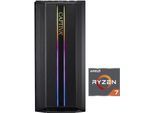 CAPTIVA Gaming-PC "Entry Gaming R10-1584", schwarz, Microsoft Windows 11 Home (64 Bit), 32 GB RAM 2.000 GB SSD, Desktop-PCs, Gaming-PC