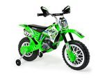 INJUSA Avigo Scrambler Elektromotorrad Cross CR für Kinder ab 36 Monaten – 6V Elektro-Motorrad mit Gashebel am Lenker & Stützrädern - 5 km/h