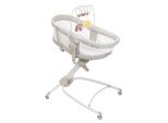 Stubenwagen CHICCO "Baby Hug 4in1 Armonia", Baby, beige (motherpearl), Aluminium, Stubenwagen, Stubenwagen, Liegesessel, Hochstuhl und erster Stuhl in Einem