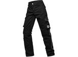 Arbeitsbundhose SHIELD PROTECT "Protect Bicolor Arbeitshose", Gr. 58, EURO, schwarz, Obermaterial: 65% Polyester PES. 35% Baumwolle CO., Hosen