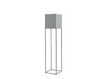 Möbelix , Grau, Hellgrau , Metall , 19x87x19 cm , Handmade in Europe , UV-beständig ,