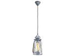 Eglo , Silberfarben , Metall, Glas , 110 cm ,