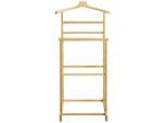 Möbelix , Naturfarben , Holz , Bambus , 48x97x36 cm , Hosenhalter ,