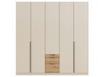 Möbelix , Eichefarben, Champagner , Holzwerkstoff , 6 Fächer , 3 Schublade(n) Schubladen , 226x229x54 cm , Blauer Engel, Goldenes M, BQ - Bündnis für Qualität, Made in Germany, DIN EN ISO 50001 , umfangreiches Zubehör erhältlich, in verschiedenen Größen erhältlich ,