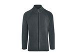 Signature Heren Microfleece jas zonder rits (Houtskool)