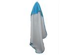 ARTG Baby handdoek met capuchon (Wit/Aqua Blauw)