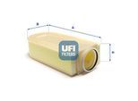 UFI Luftfilter 30b1000 Filtereinsatz 96mm für Mercedes
