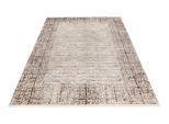 Teppich OBSESSION "My Memphis 380", beige, B:120cm H:8mm L:170cm, Polyester, Teppiche, Teppich, modernes 3D-Design, mit Bordüre und Fransen