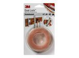 3M Deutschland Klettband Druckverschluss 25mmx1,25m,transluz. SJ 3560 (7100017793)