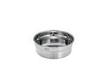 Vorratsdose RÖSLE "Dose FLEXX 2GO 0,4L rund", silber (silberfarben), B:13,5cm H:5,1cm L:13,5cm, Edelstahl 18/10, Lebensmittelaufbewahrungsbehälter, Vorratsdose