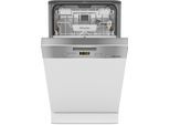 MIELE teilintegrierbarer Geschirrspüler "G 5540 SCi SL Active", Energieeffizienz: E, silber (edelstahl), B:45cm H:81cm T:57cm, Geschirrspüler, teilintegrierbarer Geschirrspüler