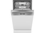MIELE teilintegrierbarer Geschirrspüler "G 5740 SCi SL", Energieeffizienz: C, silber (edelstahl), B:44,8cm H:80,5cm T:57cm, Geschirrspüler, teilintegrierbarer Geschirrspüler