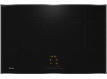 MIELE Flex-Induktions-Kochfeld "KM 7373 FR", schwarz, B:80,6cm H:5,5cm T:52,6cm, Kochfelder, Mit Flexi-Kochbereich für großes Kochgeschirr, Flex-Induktions-Kochfeld