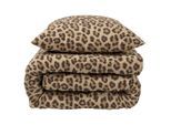 Novel Bettwäscheset , Braun , Textil , Animalprint , 160x210 cm , Reach, Bsci, Oeko-Tex® Standard 100 , pflegeleicht , Heimtextilien, Bettwäsche, Bettwäsche, Satin Bettwäsche