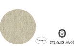 Kissenbezug BIBERNA Gr. 1, beige (beige, grau), B:80cm L:80cm, Baumwolle, 100% Baumwolle, Kissenbezüge, Kissenbezug