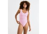 Body SLOGGI "ZERO Feel Bliss", Damen, Gr. XL, N-Gr, floral pink, Spitze, Obermaterial: 76% Polyamid, 24% Elasthan, körpernah normal, Bodys Body, unsichtbar mit Spitzenoptik