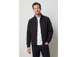 Outdoorjacke NEW CANADIAN, Herren, Gr. 24, schwarz, 100% Polyester, unifarben, normal, hoch geschlossener Ausschnitt, Jacken Outdoorjacke, mit windabweisender Funktion