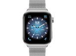 Smartwatch ICE-WATCH, silber (silberfarben, silberfarben), Smartwatches, Smartwatch, Armbanduhr,Damenuhr,Herrenuhr,Edelstahlarmband,Bluetooth,digital
